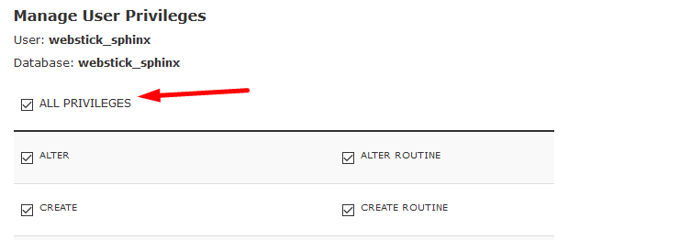 Grant database rights 2