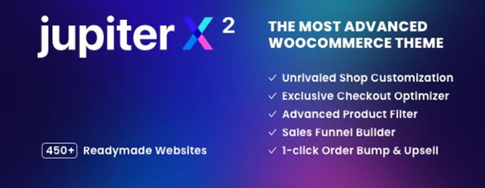 Best Elementor themes Jupiter