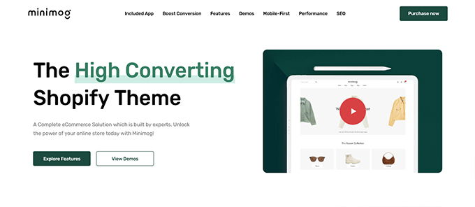 Minimog Best Shopify Themes [2025]