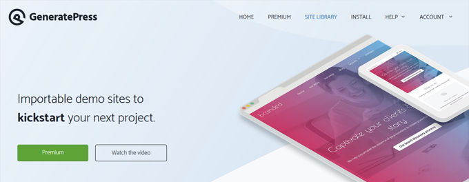 Best Woocommerce themes Generatepress