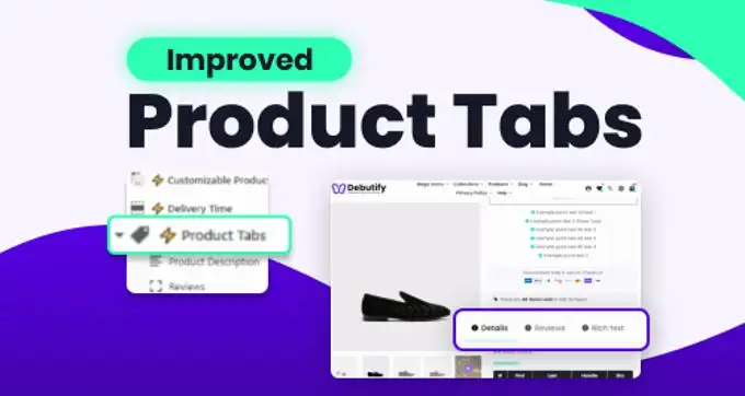 Debutifikasi Tab Produk Debutifikasi Tab Produk