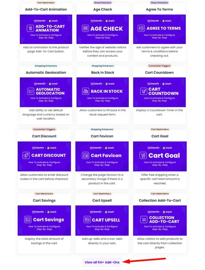 Debutifikasi elemen ulasan - Add-on Pengaya tinjauan Tema Debutify