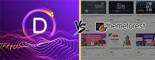 Divi vs Themeforest Themes comparison [2025]