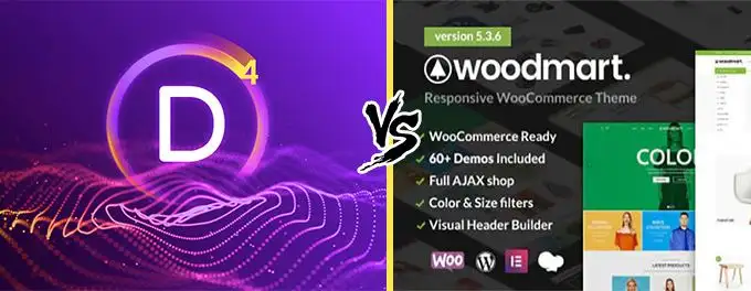 Divi vs Woodmart