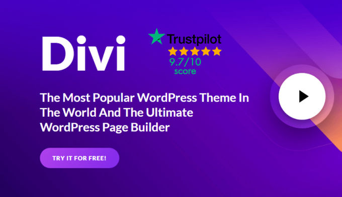 Elegant Themes Divi Wordpress Theme 