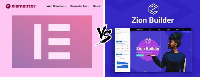 Elementor vs Zion-Builder