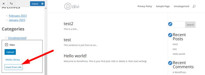 Embedding Youtube videos in Wordpress sidebar Embedding Youtube videos in Wordpress sidebar