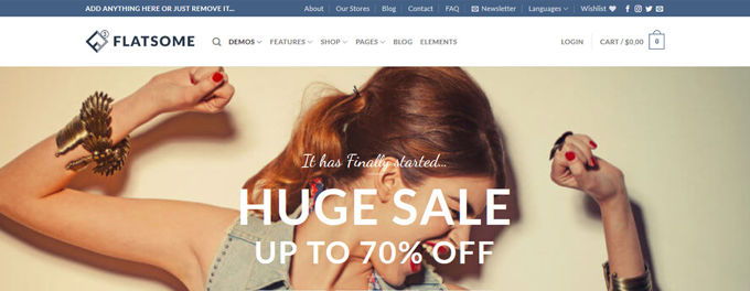 fastest Woocommerce themes Flatsome