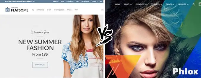 Flatsome vs Phlox