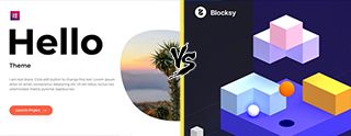 Hello vs Blocksy Theme comparison [2025]