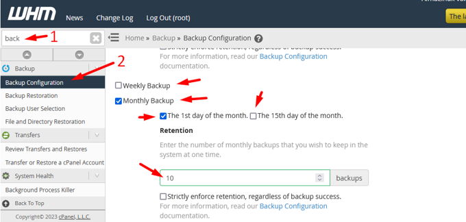 How to backup a WordPress website using WHM How to backup a WordPress website using WHM