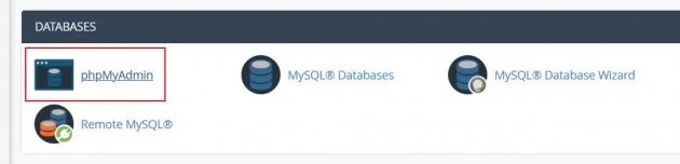 Change WP username Phphadmin