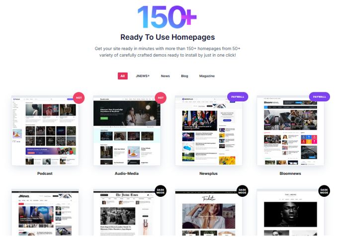JNews review demos JNews Theme review demos