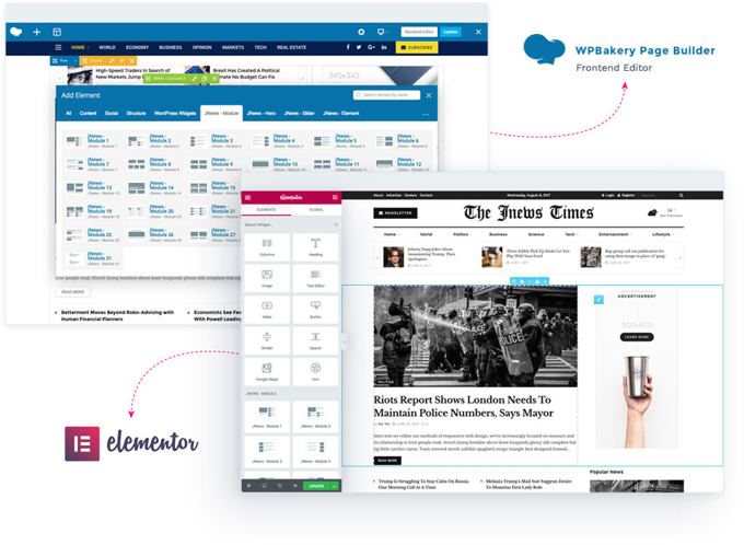 JNews review Elementor page builder JNews Theme review Elementor page builder
