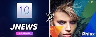JNews vs Phlox Theme comparison [2025]