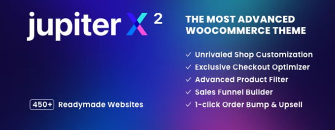 best Woocommerce themes Jupiter