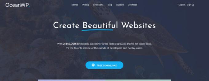fastest Woocommerce themes OceanWP