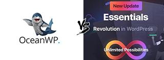 Essentials vs Ocean-WP themes comparison [2025]