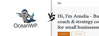 Go vs Ocean-WP themes comparison [2025]