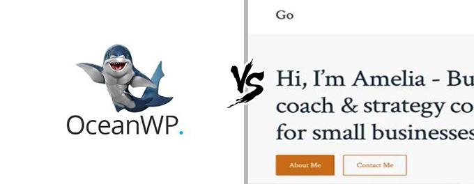 Ocean-WP vs Go comparison Ocean-WP vs Go