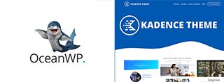 Kadence vs Ocean-WP themes comparison [2025]