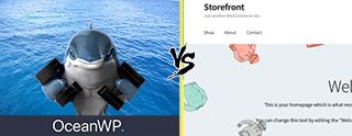 Ocean-WP vs Storefront themes comparison [2025]