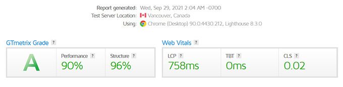 Phlox review speed Phlox Theme review laadtijden