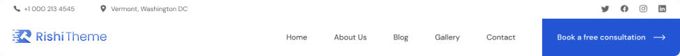 Rishi review Header Builder Rishi Theme review Header Builder