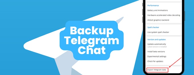 restore telegram chat without backup