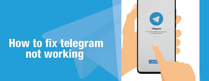 telegram link not working iphone