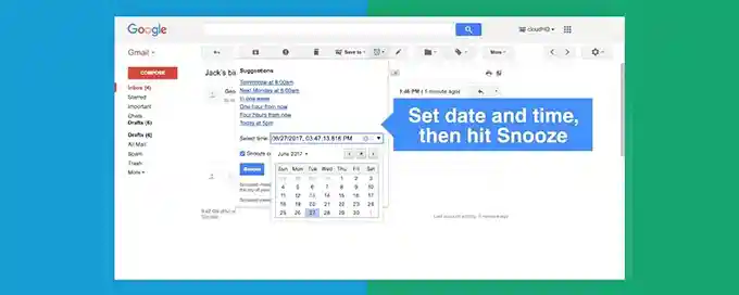 Gmail Snooze Feature: Managing Email Reminders Best Tips how to use Gmail Snooze Feature