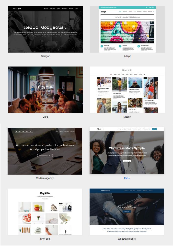 Total Theme Demo sites Total Theme Demo sites