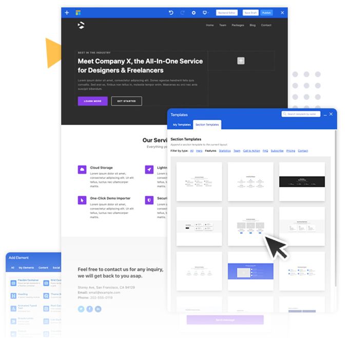 Total Theme Section Templates Total Theme Section Templates
