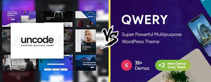 Uncode vs Qwery comparison Uncode vs Qwery