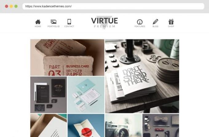 Virtue review Image Grids Virtue Theme review Image Grids