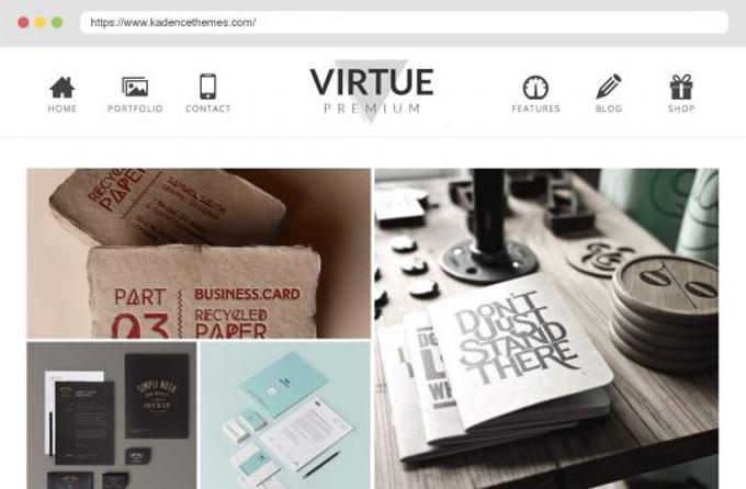 Virtue review Header layout Virtue Theme review Header layout