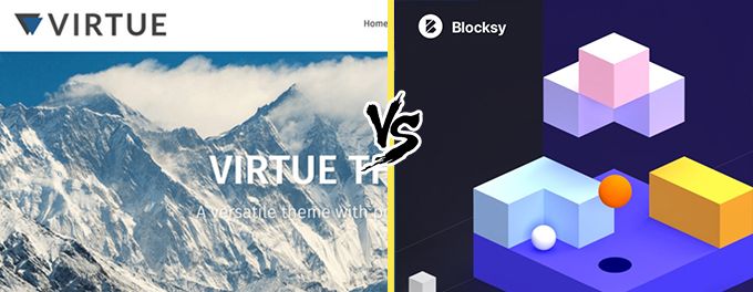 Virtue vs Blocksy