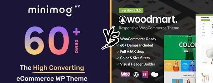 Woodmart vs Minimog comparison Woodmart vs Minimog